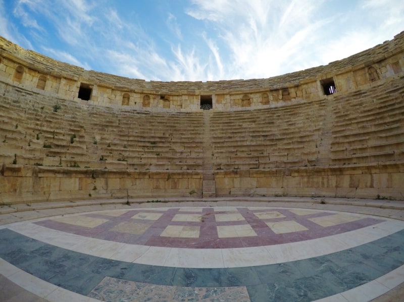 Amphitheater Jerash Jordan