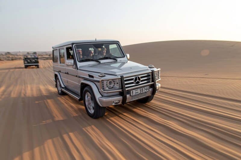 Luxury Dubai desert safari with Mercedes G Class