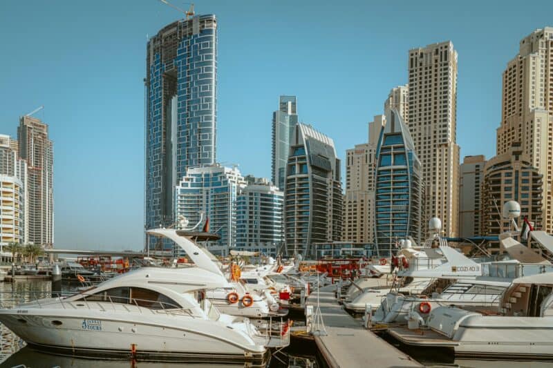 is dubai communist or capitalist, yachts in dubai marina