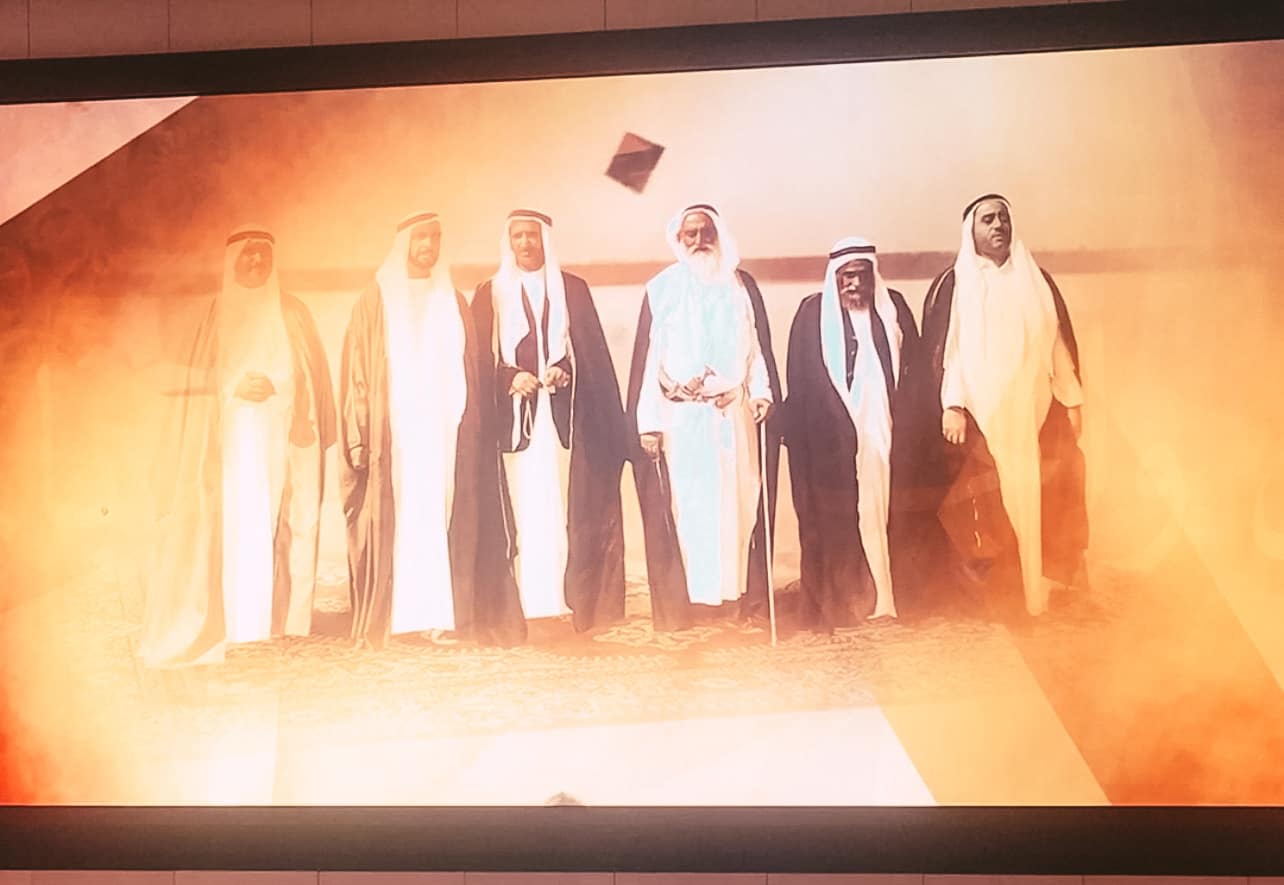 Founders of UAE Founder's Memorial in Abu Dhabi