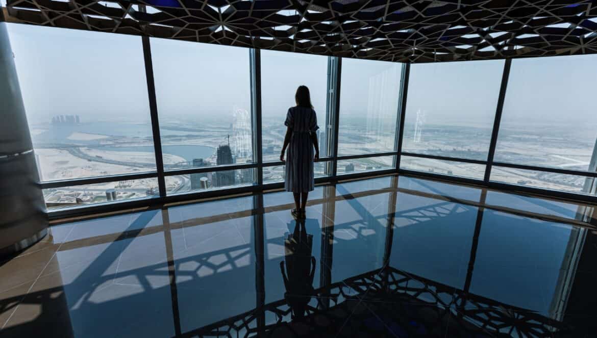 Burj Khalifa At The Top observation deck