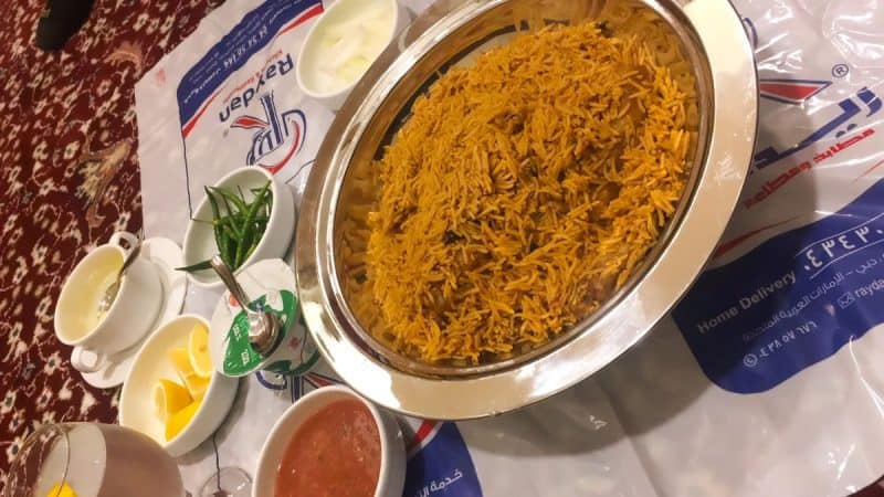 Saudi style meat mandi at Raydan in Umm Suqeim Dubai