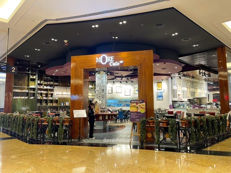 More cafe located inside Mall of Emirates with 