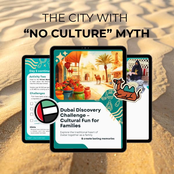 Discover Dubai Challenge Book - Cultural fun for families
